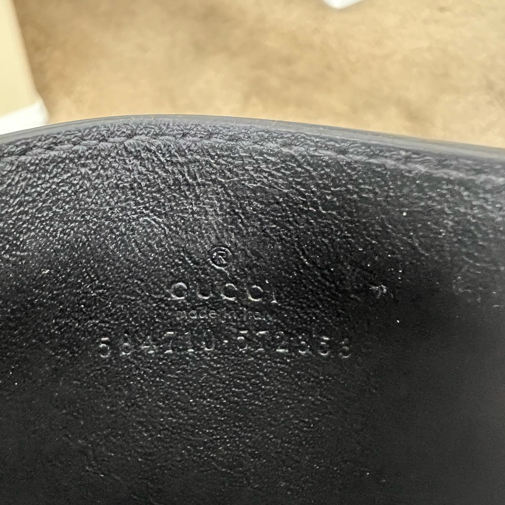 Authentic GUCCI Card Case Black - image 3